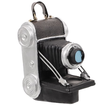 Houderco 1Pcs Vintage Camera Prop Qs721h Black for Study Room Interior Design Photography