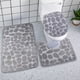 thumbnail image 5 of Conjuntos de alfombras de baño WSBDENLK Liquidación Alfombra de baño de 3 piezas, alfombra de bañera súper suave antideslizante y alfombra de baño absorbente, alfombra de baño, alfombra de baño de, 5 of 7