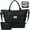 Black, variant on Travel Bag Weekender Bags for Women Overnight Duffel Bag with with Shoes Compartment and Wet Pocket