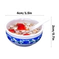 thumbnail image 3 of Dvkptbk Play House Popular China Style Simulation Food Crafts Large Bowls of Porridge with Wheats Kernels Children's Food Accessories Props Food Display Models Education, 3 of 6