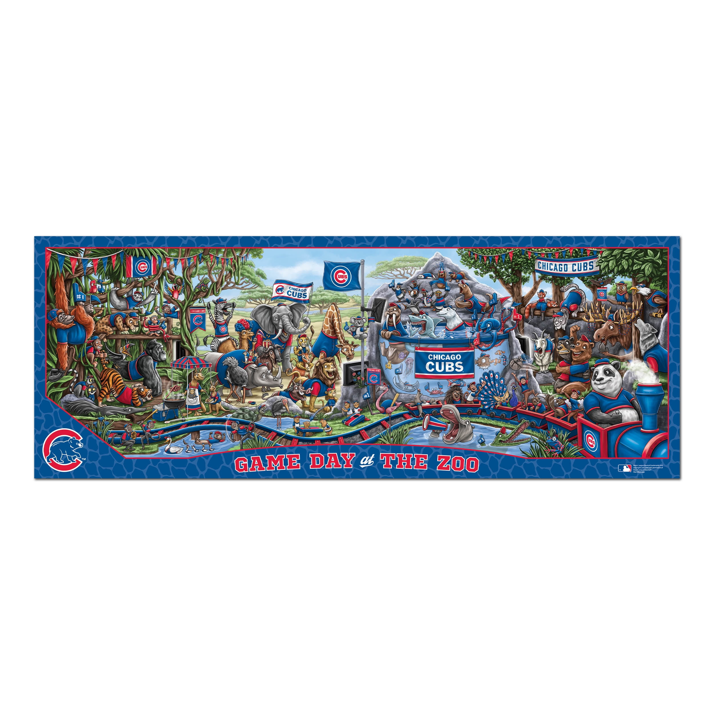 Los Angeles Dodgers Iconic Baseball Puzzle - 500 Piece Game