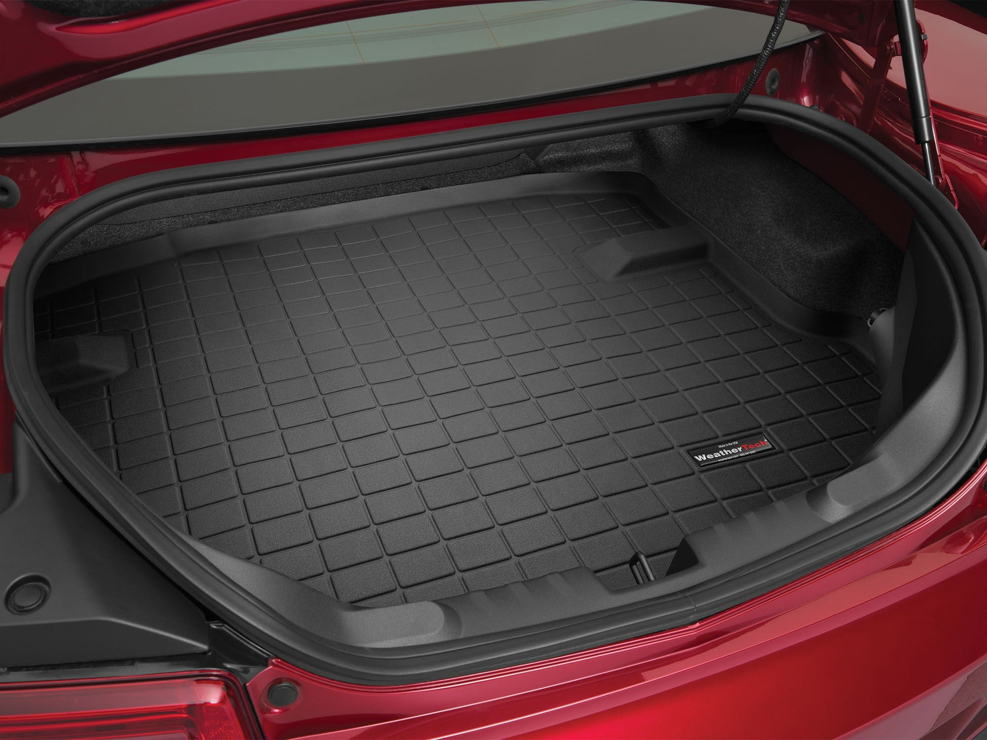 WeatherTech Cargo Trunk Liner compatible with 2012-2013 Chevrolet Camaro - Trunk, Black
