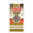 thumbnail image 2 of MasterPieces Casino Style 20 Piece 11.5 Gram Poker Chip Set NFL Cleveland Browns Gold Edition, 2 of 3