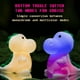 thumbnail image 4 of Advancent Lámpara de decoración nocturna ABS delicada luz de carga ajustable sensación relajante linterna niños estudio dragón Animal Iluminación y accesorios Advancent HA074645-00, 4 of 6