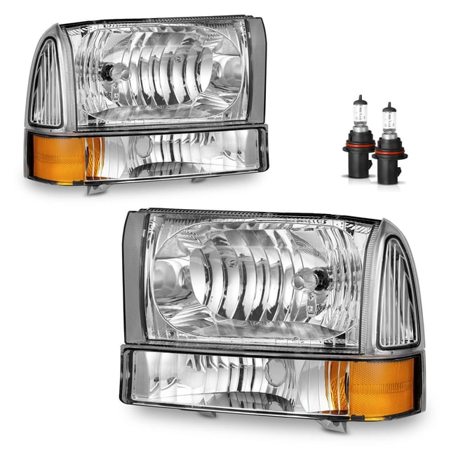 Conjunto de faros KarSpareHub para Ford Super Duty 1999-2004