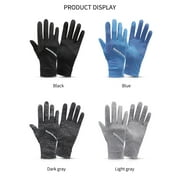 MKL Innovations® Unisex Elastic Lightweight Anti-Slip Touchscreen Gloves- Blue
