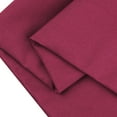 thumbnail image 5 of Unique Bargains Solid Color Envelope Closure Pillowcase (2 Count) Wine Red Queen, 5 of 6