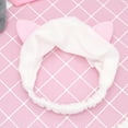 thumbnail image 4 of SPRING PARK Lovely Cat Ears Hair Headband for Makeup Face Hair Band Spa Fluffy Hair Band, 4 of 8
