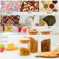 thumbnail image 6 of YQSDG Glass Airtight Food Storage Canister with Measuring Spoon, Set of 10, 6 of 8