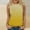 Yellow, variant on YHAJDS Womens Tank Tops Spring Fashion Outfits Graphic Print Round Neck Sleeveless Casual Blouse