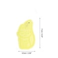 thumbnail image 4 of Unique Bargains Cartoon Bath Sponge for Shower 4.33"x2.56"x0.79" Yellow, 4 of 6