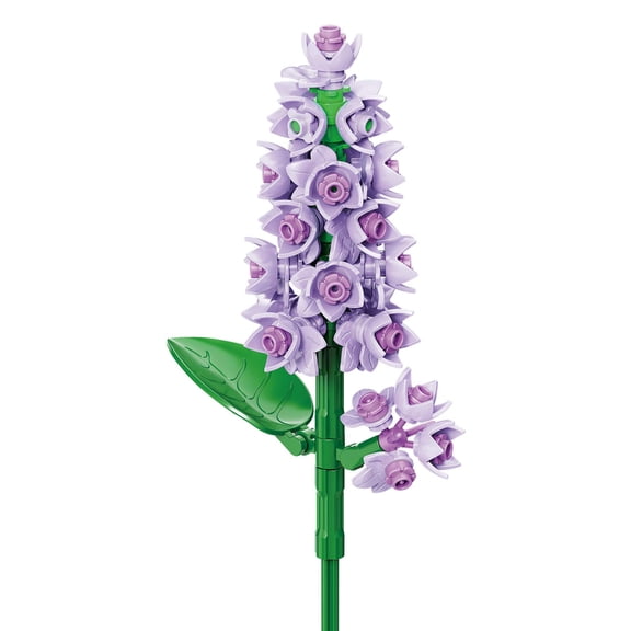 Brickcraft Lilac Building Kit (104-Piece Set), Bricktanicals Collection, Elegant Floral Display, Perfect for Gifting or Home Décor