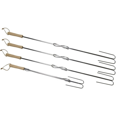 - Camp Chef SRS4E Extendable Safety Outdoor Camping Roasting Sticks - 4 Pack