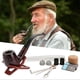 thumbnail image 2 of Handmade Wooden Pipe Kit - Complete Tobacco Smoking Kit with Heat-Resistant Inner Liner & Accessories Gift Set, 2 of 5