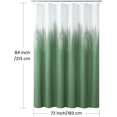 thumbnail image 6 of Extra Wide Fabric Shower Curtain, Blue Ombre Waterproof Around Shower Curtains for Bathroom, Microfiber Cloth Wide Bath Curtains, 108" W x 72" H, 6 of 6