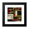 thumbnail image 2 of Joaquín Torres-García 20x20 Black Modern Framed Museum Art Print Titled - Constructive Transatlantic (1936), 2 of 5