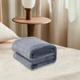 thumbnail image 4 of Xoxingysm Blanket This Is A Solid Color Double Velvet Bed Sheet and Blanket with A Physical Towel of 70X100Cm, 4 of 4