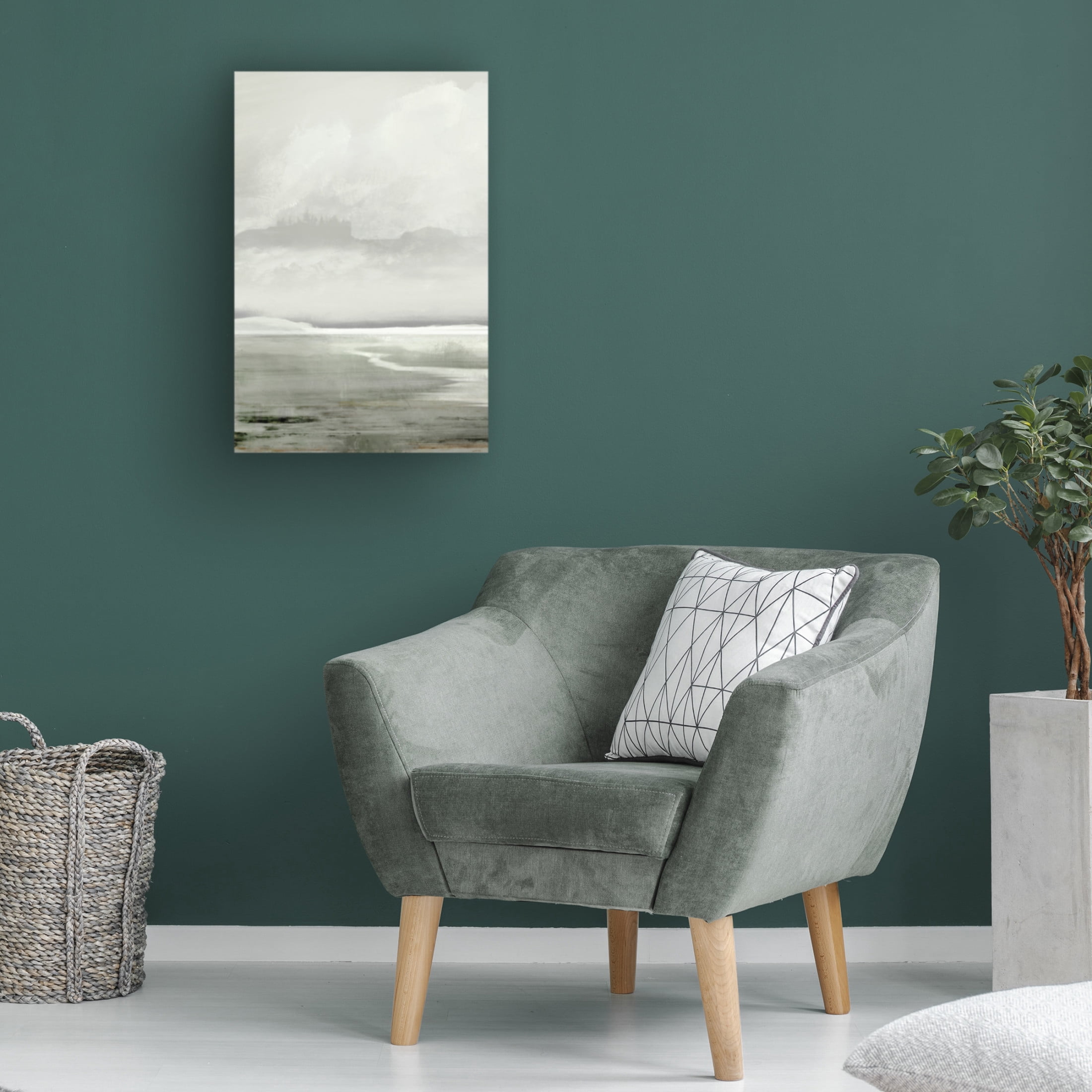 Trademark Fine Art Dan Hobday Lakes Canvas Wall Art