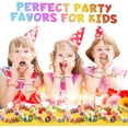 thumbnail image 6 of 36-pack Candy Bracelets Individually Wrapped 2.5 Inch Novelty Candy Jewelry For Kids Bracelets Stretchable Edible Colorful Fruit Flavor Rainbow Candy Bulk Candy for Party Favors & Goodie Bags, 6 of 8