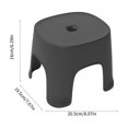 thumbnail image 3 of HLONKTall Plastic 1 Step Stool Plastic Mini Stool for Home Portable Single Level Step Ladder Foot Stool for Kitchen Bathroom Bedroom and Garage, 3 of 8