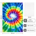 thumbnail image 2 of 2 Pcs Funny Kitchen Towels,Rainbow Tie Dye Radial Pattern Microfiber Dish Towels,Kitchen Tea Towels,Kitchen Towel Set (18" X 26"), 2 of 7