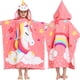 thumbnail image 1 of Toalla infantil Joiedomi Unicorn de microfibra con capucha, 61 x 61 cm, 1 of 7