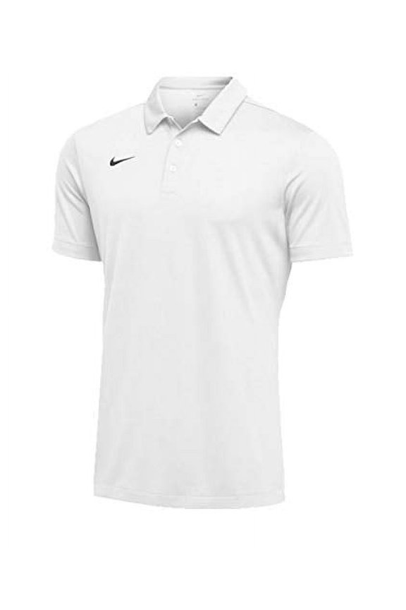 Mens Dri-FIT Short Sleeve Polo Shirt (XXX-Large, White)