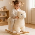 thumbnail image 1 of Juguete Montable Mecedora para Bebe y Niños Baby Gaon Llama Blanco, 1 of 9