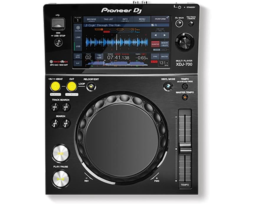 COMPACT PORTABLE DIGITAL PLAYER 7IN LCD SCREEN USB RECORDBOX READY