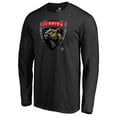 thumbnail image 2 of Men's Black Florida Panthers Midnight Mascot Long Sleeve T-Shirt, 2 of 3