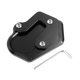 thumbnail image 1 of 1uds Apoyo Pata Almohadilla Extensor Pie Lateral Apoyo Soporte Placa Negro, 1 of 1