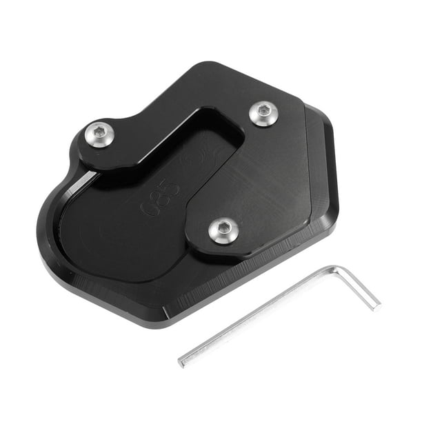 1uds Apoyo Pata Almohadilla Extensor Pie Lateral Apoyo Soporte Placa Negro