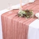 thumbnail image 1 of Swedishwrinkledclothtablerunnerbohemianbalinesetableclothtablerunnercountryweddingpartytabledecorationmulticolor, 1 of 5
