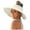 Beige, variant on Riforla Womens Sunshade Hat Korean Edition Women Open Top Big Sunscreen Sun Hat No Top Foldable Hat Summer Hats Black