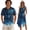 Blue Palm Tree, variant on Psesaysky Palm Tree Teal Ocean Tunic Sundress for Women,Short Sleeve Shirts for Men,Couples Matching Hawaii Outfit Beach Vacation Shirts and Sleeveless Midi Flared Dress Plus Size
