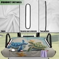 thumbnail image 6 of Yuyamidu Sea Turtle Golf Cart Seat Covers for Club Car Starfish Golf Cart Towel Seat Covers with Front Pockets for 2 Seats Heavy Duty Washable Club Car Accessories in Summer, 6 of 7
