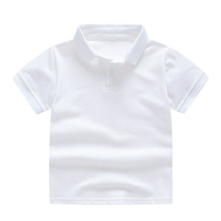 

Herrnalise Children s Summer Solid Color Short-sleeved Top Men s And Women s Big Children s Solid Color T-shirt