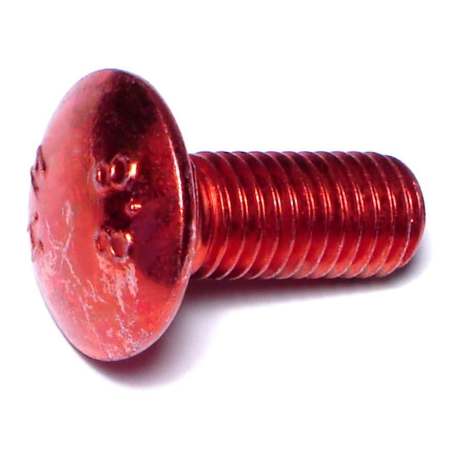10MM CARRIAGE BOLTS DOMED TOP SQUARE UNDER HEAD AND HEXAGON NUT ZINC PLATED CB 