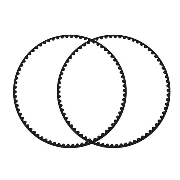 lanema 2/4Pcs Replacement Elastic Belt Vacuum Rubber Belt for 3M201 3M207 3M210 3M180 3M186 3M198 3M225 Floor