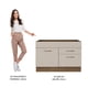 thumbnail image 5 of Mueble de Cocina Para Tarja MADESA 1 Puerta y 2 Cajones Marrón/Crema, 5 of 5