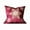 Red, variant on Christmas Snowflakes Throw Pillow Cover Cushion Cover With Invisible Zipper Closure One Pillow Cover No Pillow Insert