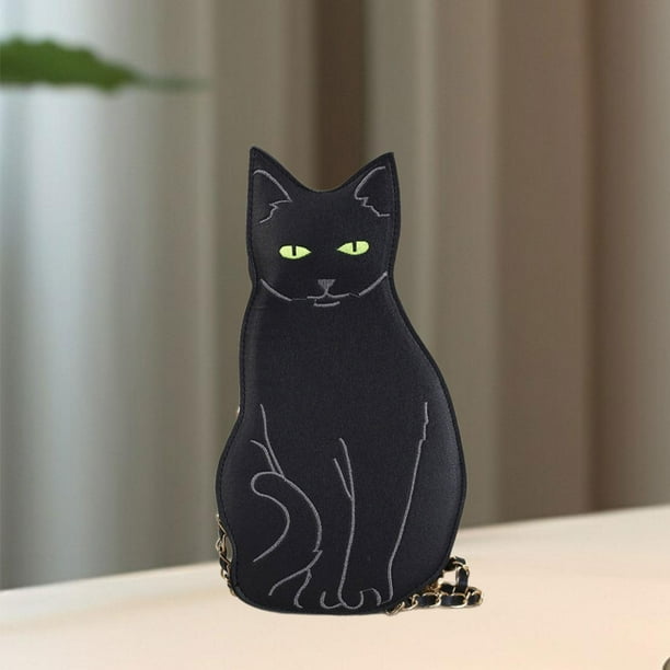 Bolso bandolera Salvador bolso de mano con decoración de disfraces tipo cartera forma de gato para teléfono Y2K