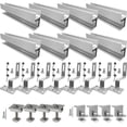 thumbnail image 1 of Bgsha Support de Module Solaire en Pv Rail de Montage Rail de Montage Ensemble de Toit en Brique, 1 of 7