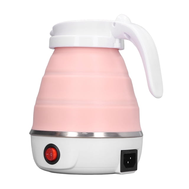 Hervidor eléctrico portátil plegable, Hervidor eléctrico plegable Hervidor eléctrico de viaje plegable de 0,6 L Mini hervidor eléctrico plegable Valor inmejorable