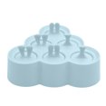 thumbnail image 4 of Molde de paleta de hielo Moldes de helado de silicona de dibujos animados 6 Máquinas de paleta de hielo para niños DIY, 4 of 8