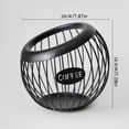thumbnail image 2 of LEEYNEER Coffee Pod Holder Large Capacity Coffee Organizer Metal Coffee Pod Storage for Counter Coffee Station Organizer for Kitchen, 2 of 2