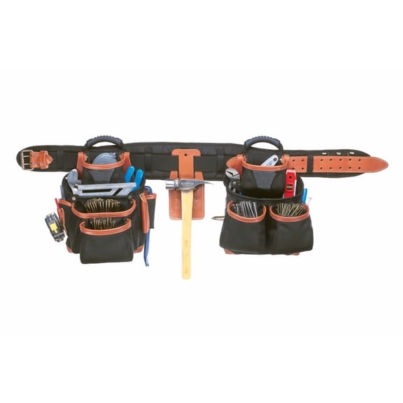 CLC Custom LeatherCraft 51452 4 Piece Top Of The Line Pro Framer's Tool Belt
