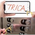 thumbnail image 5 of Touchless Door Opener, Hygienic Door Key Keep Hand Clean, Hook for Public Exterior Door Handle Elevator Touch Screen(4 pcs), 5 of 5