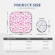 thumbnail image 3 of Fotbe Pink bows Juego de 2 Piezas de Parasoles para Parabrisas | Bloqueador Solar para Auto | Accesorios Plegables para Protección Solar Interior-Small, 3 of 6