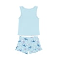 thumbnail image 2 of Stitch Toddler Girl Short Set, Sizes 12 Months-5T, 2 of 5